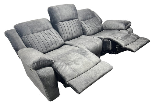 Rose Charcoal 3 Seater Recliner Sofa