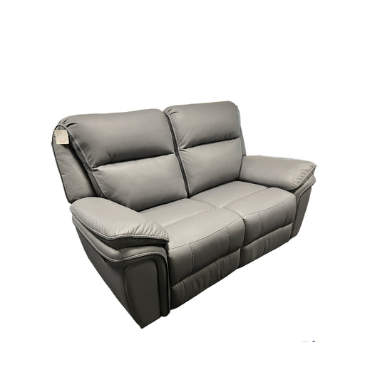 Montana 2 Seater manual  Recliner sofa (Grey)