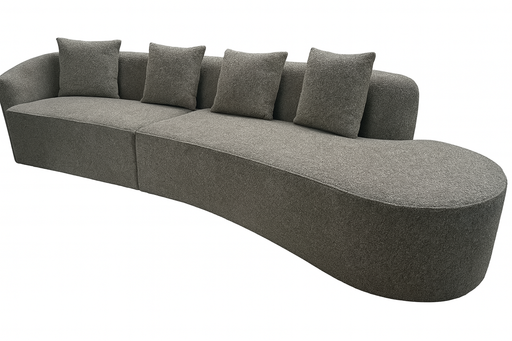Siena 08 Grey 5 Seater Sofa