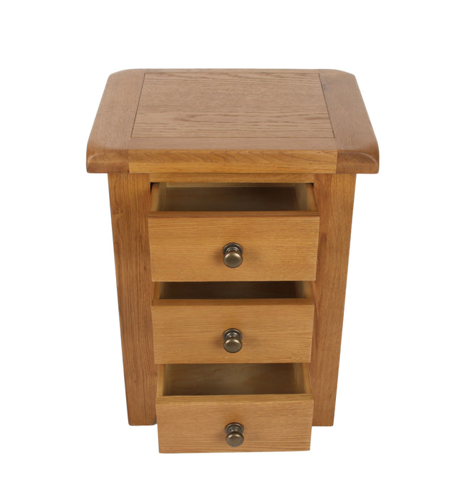Torino Bedside 3 Drawer