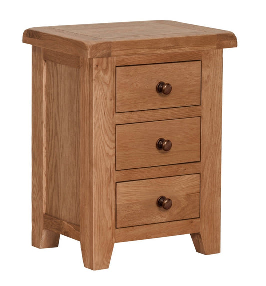 Torino Bedside 3 Drawer