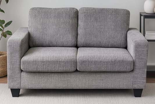 Lucy Grey Fabric Sofa