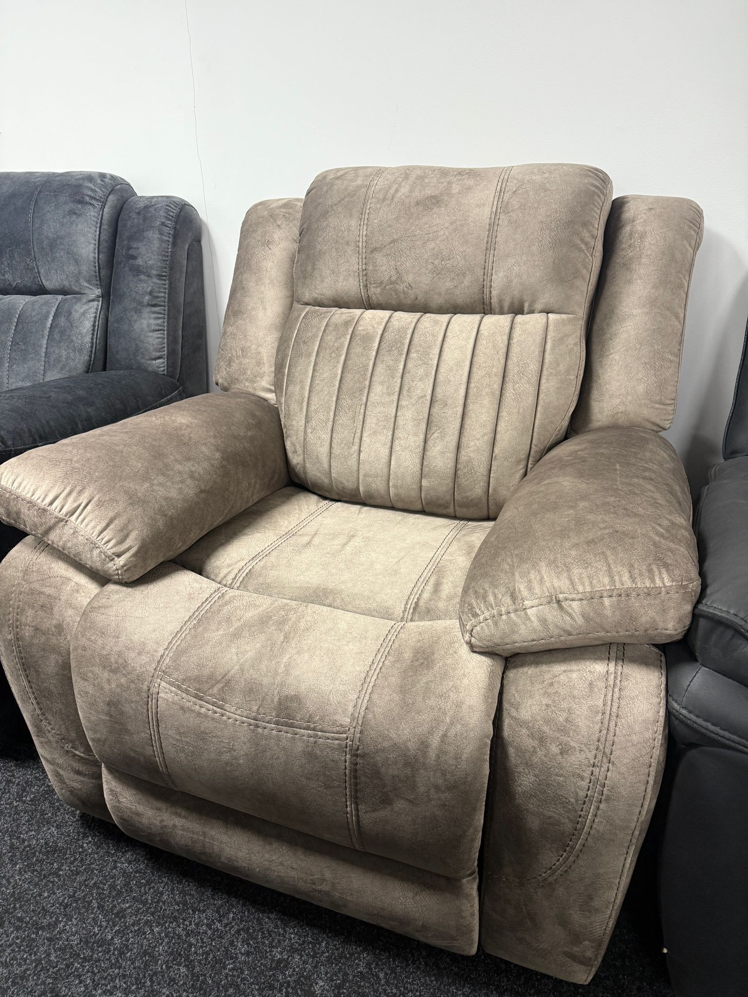 Rose Brown Recliner Chair