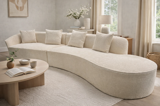 Siena 08 Ivory 5 Seater Sofa