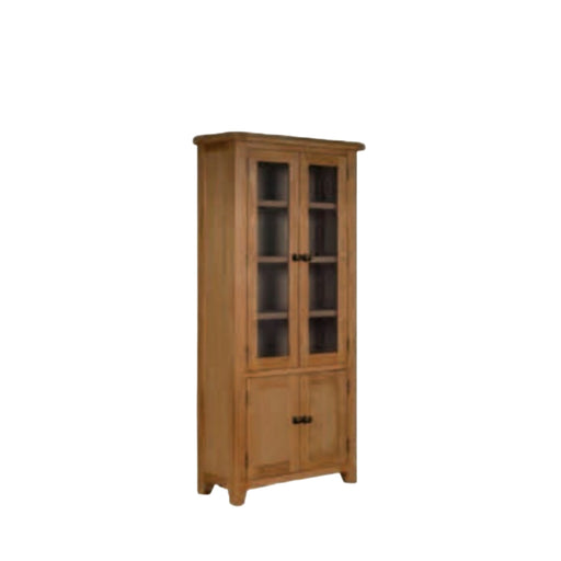 Torino Oak Display Cabinet