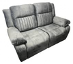 Rose Electric 2 Seater Recliner sofa - Charcoal