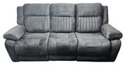 Rose Electric 3 Seater Recliner sofa - Charcoal