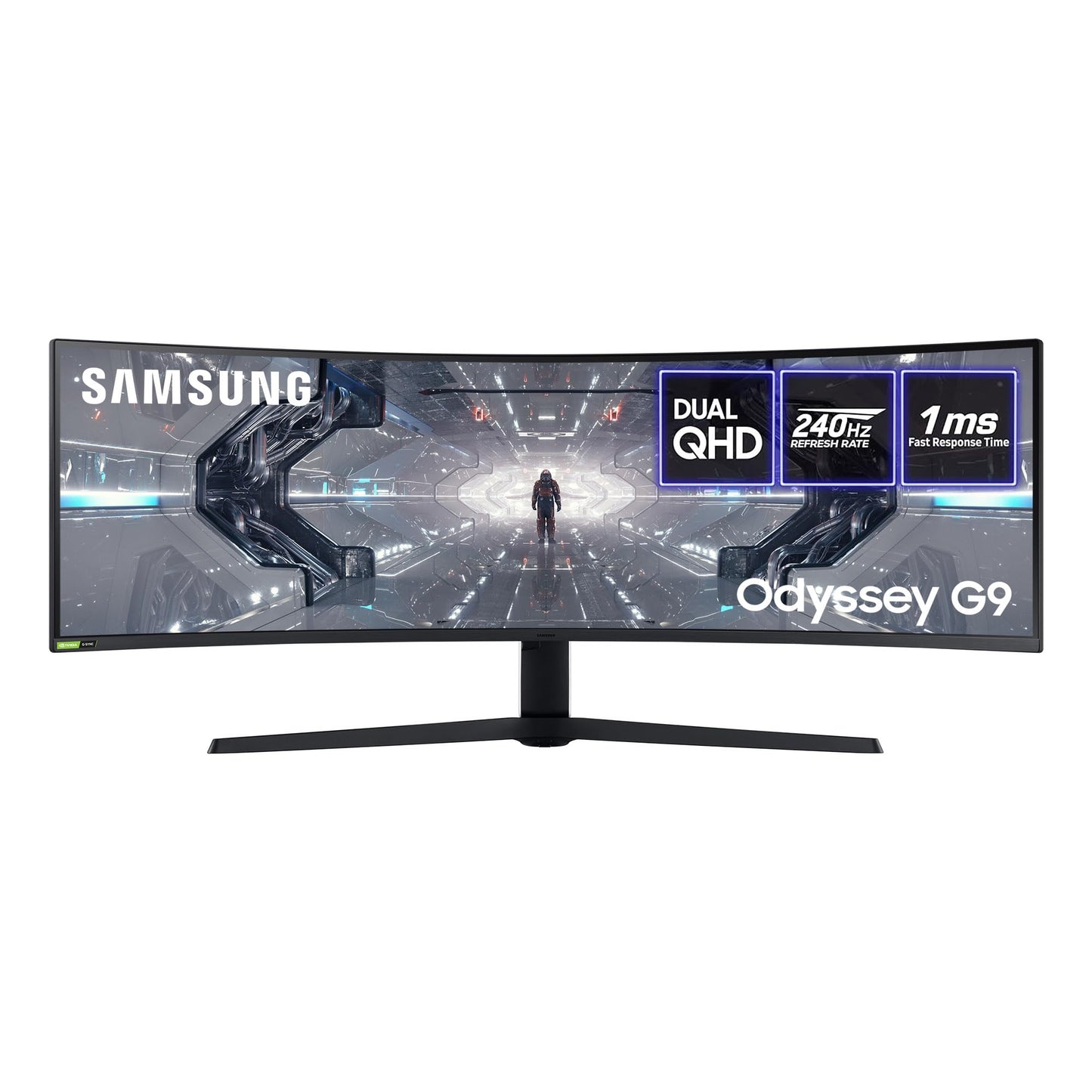 49" Samsung Odyssey LC49G955TSUXEN Curved Gaming Monitor TV