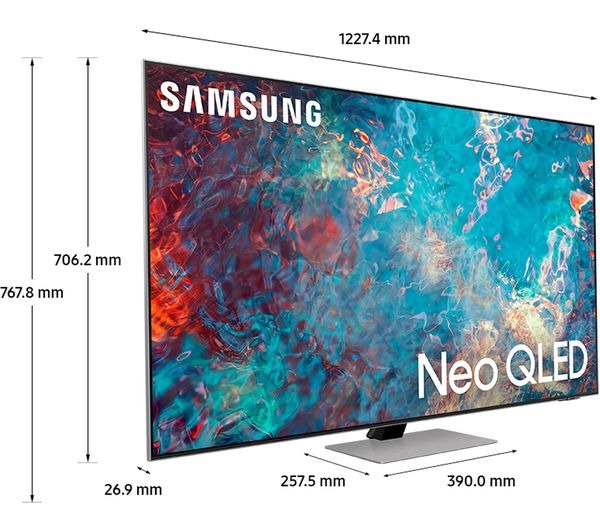 Samsung 55 Inch QN94A Neo QLED 4K Smart TV (2021) - Ultrawide Anti-Reflection Screen, Neo Quantum 4K Processor With Motion Xcelerator & Alexa Built In, Smart TV Streaming & 3D Audio – QE55QN94AATXXU
