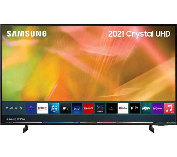 SAMSUNG UE43AU8000KXXU 43" Smart 4K Ultra HD HDR LED TV with Bixby, Alexa & Google Assistant