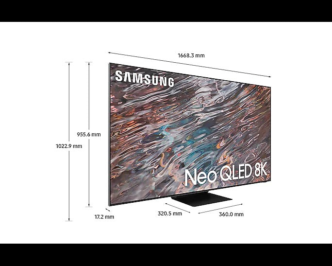 SAMSUNG QE75QN800ATXXU 75″ Smart 8K HDR Neo QLED TV with Bixby, Alexa & Google Assistant